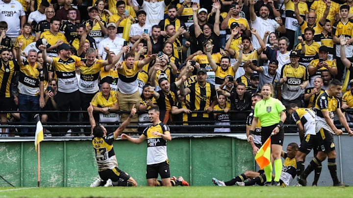 O veterano Eder abriu o placar para o Tigre