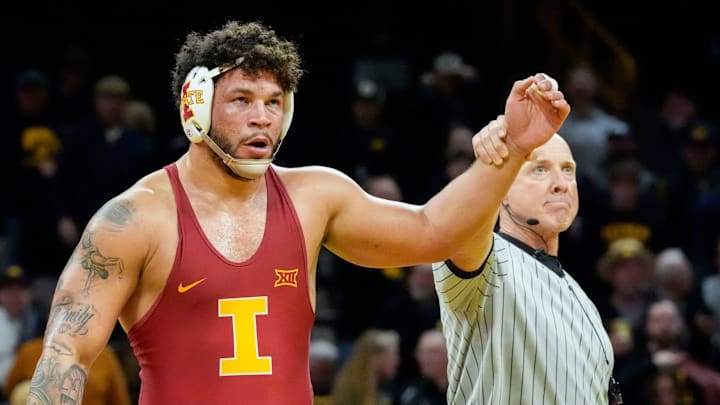 Iowa State’s Yonger Bastida will miss the remainder of the season due to a knee injury. Iowa State’s Yonger Bastida will miss the remainder of the season due to a knee injury.