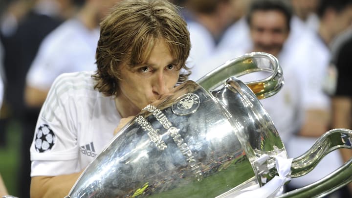 Luka Modrić won a record-six Champions League titles with Los Blancos. Luka Modrić won a record-six Champions League titles with Los Blancos.