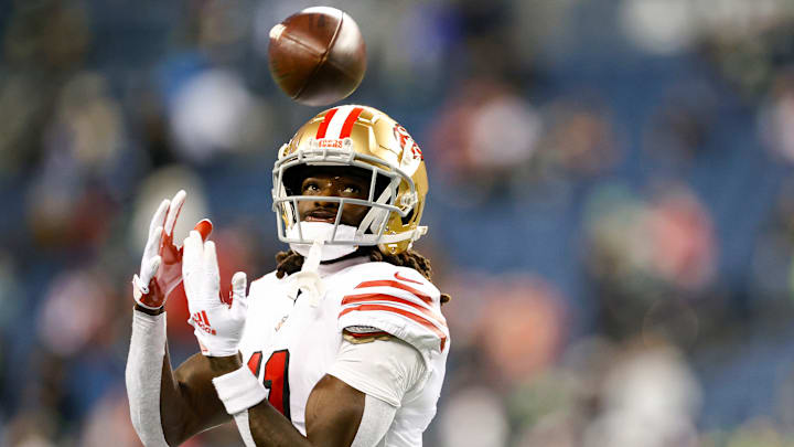 San Francisco 49ers wide receiver Brandon Aiyuk (11)