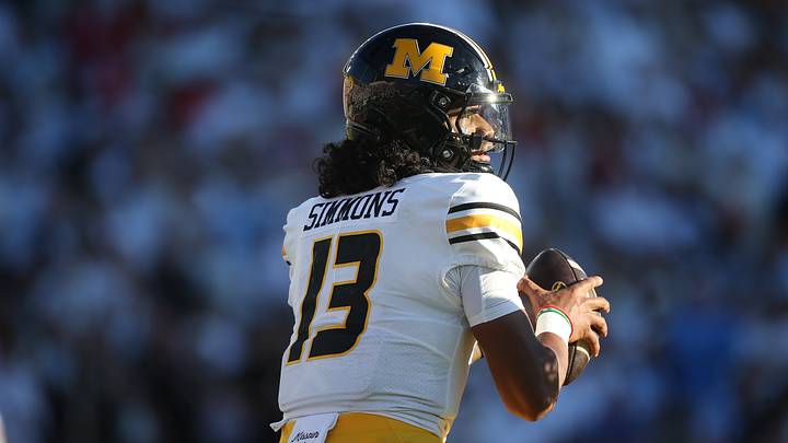 Missouri is favored against Arkansas in Week 9 of the college football season. Missouri is favored against Arkansas in Week 9 of the college football season.