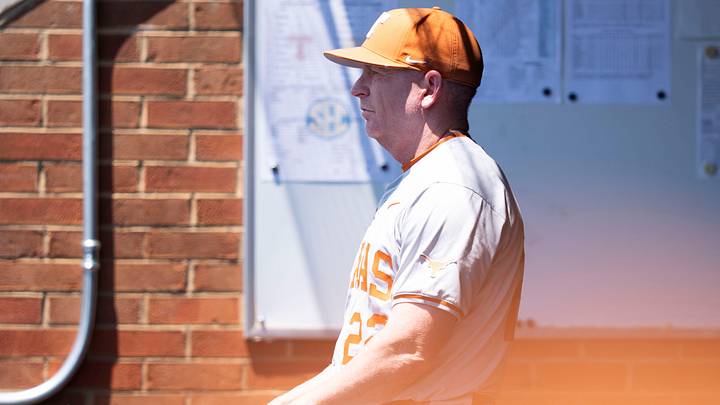 Texas baseball coach Jim Schlossnagle