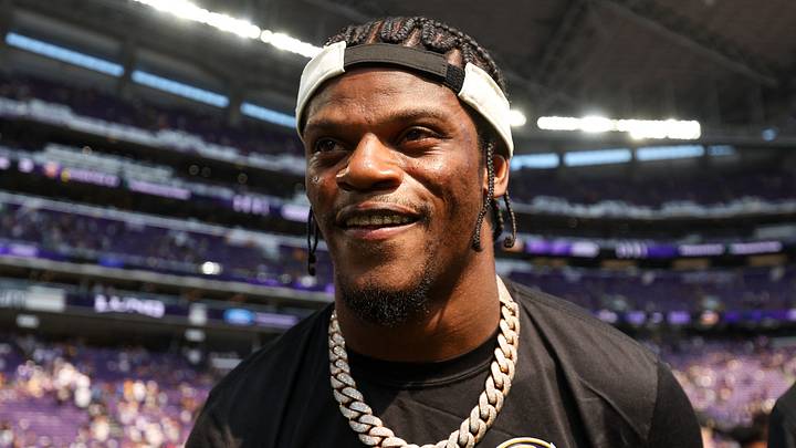 Baltimore Ravens quarterback Lamar Jackson