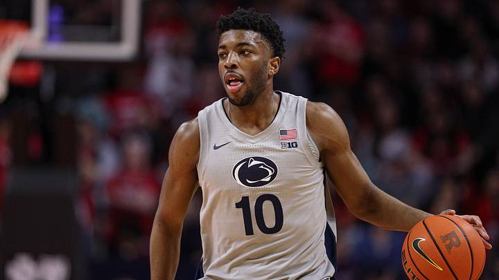 Penn State Nittany Lions forward Josh Reed (10)