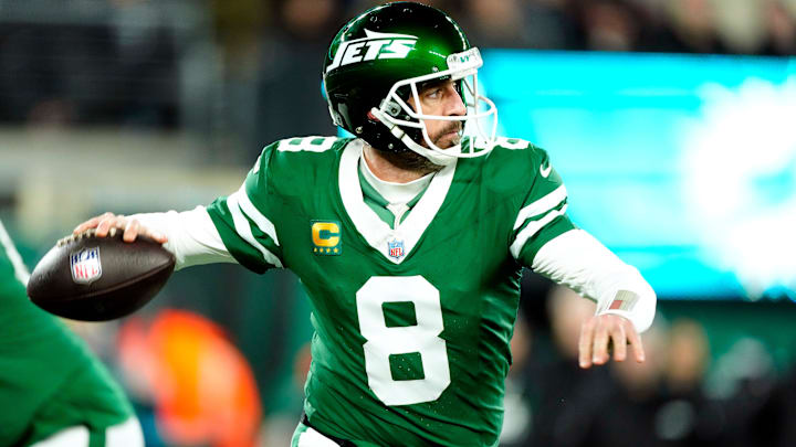 Rodgers threw for 28 touchdowns and 11 interceptions in 17 games for the Jets last season.