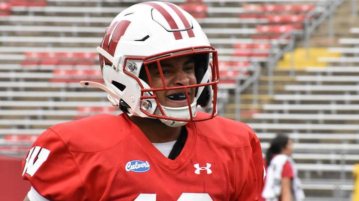 Wisconsin's Donovan Dunmore. Wisconsin's Donovan Dunmore.
