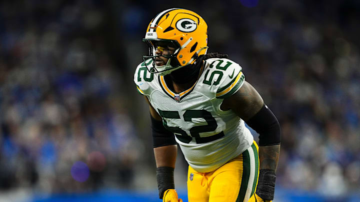 Green Bay Packers defensive end Rashan Gary