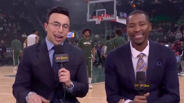 Noah Eagle and Jamal Crawford set the stage after historic playing of 'Roundball Rock'