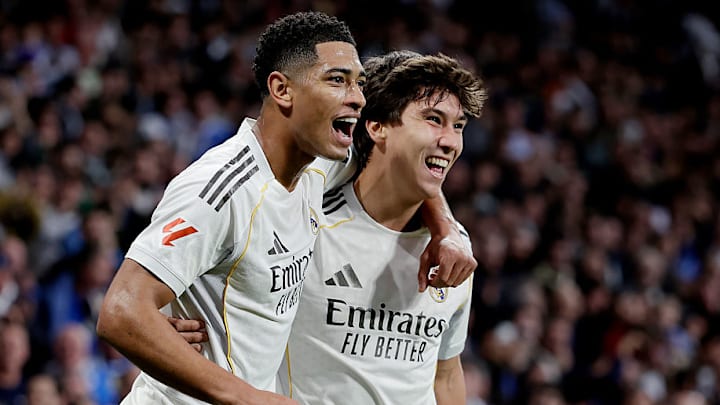 Jude Bellingham (left) and Gonzalo García are the keys to Xabi Alonso’s attack.