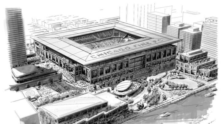 Chicago Fire unveiled plans for a new soccer-specific stadium set to cost an expected $650 million.
