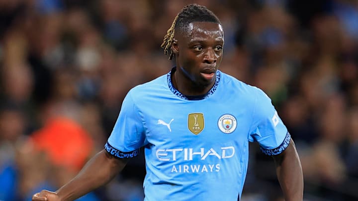 Jeremy Doku could start out wide for Manchester City