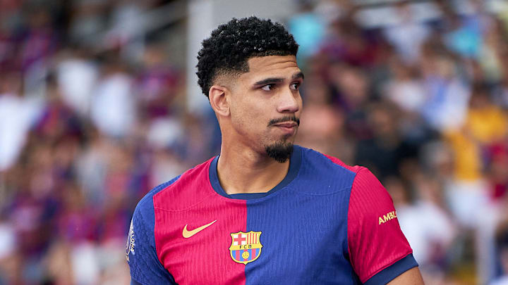 Ronald Araujo has had minimal involvement in Barcelona's season thus far
