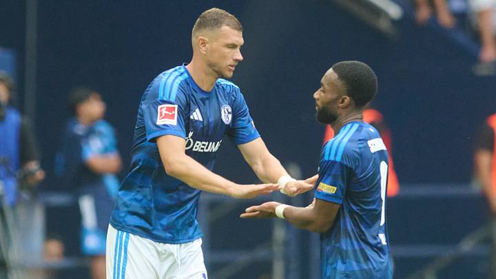 Edin Dzeko und Moussa Sylla sind noch ohne Treffer Edin Dzeko und Moussa Sylla sind noch ohne Treffer
