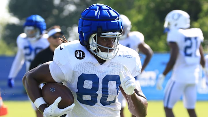 New York Jets tight end Jelani Woods New York Jets tight end Jelani Woods