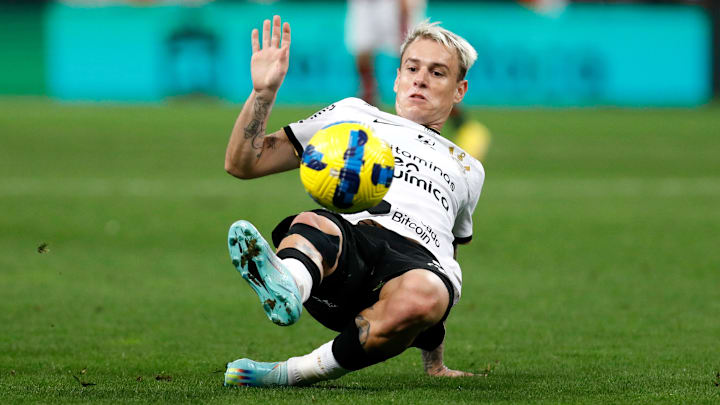 Róger Guedes busca primeiro gol do Timão em 2023 Róger Guedes busca primeiro gol do Timão em 2023