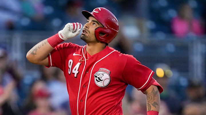 Cincinnati Reds infielder Christian Encarnacion-Strand