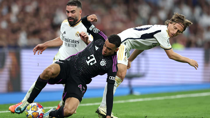 Jamal Musiala im Einsatz gegen Real Madrid Jamal Musiala im Einsatz gegen Real Madrid