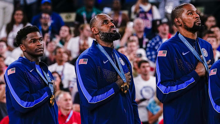 Anthony Edwards, LeBron James, Kevin Durant