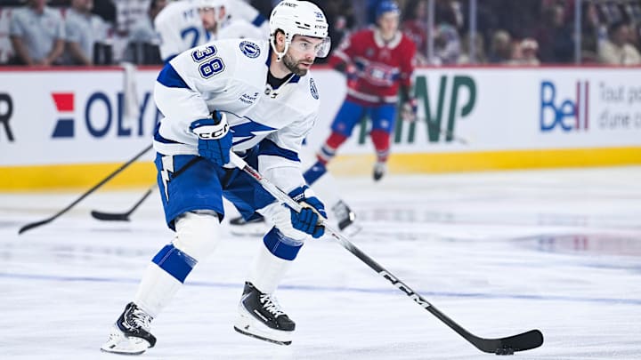 Brandon Hagel and the Lightning are slight road favorites in Montreal.