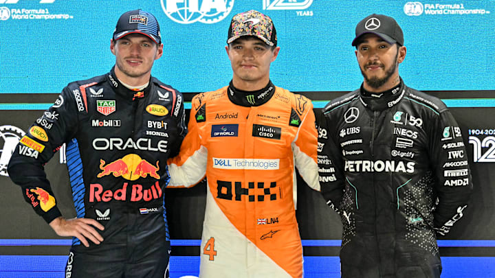 Max Verstappen va primero en el Campeonato de Pilotos de la Fórmula 1, Lando Norris segundo y Lewis Hamilton sexto 