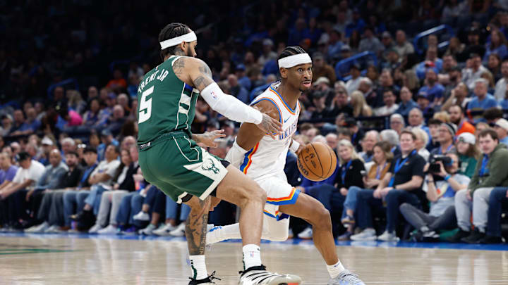 Oklahoma City Thunder guard Shai Gilgeous-Alexander is a solid prop target on Sunday.