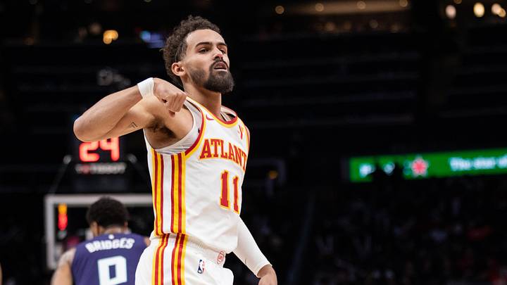 Atlanta Hawks guard Trae Young.