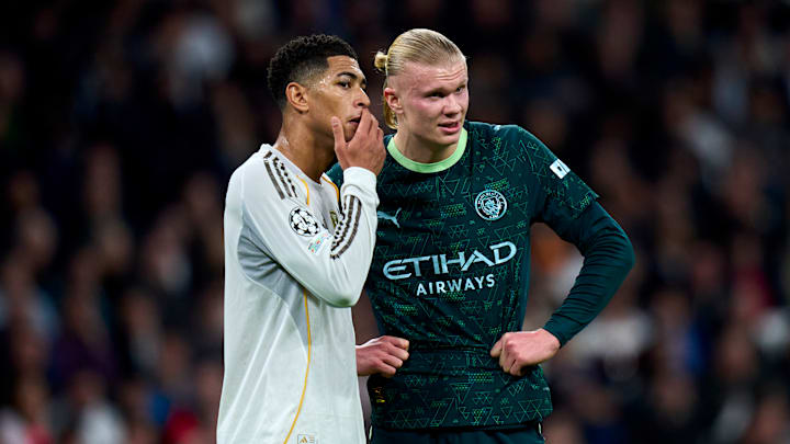 J. Bellingham face à E. Haaland en Ligue des Champions