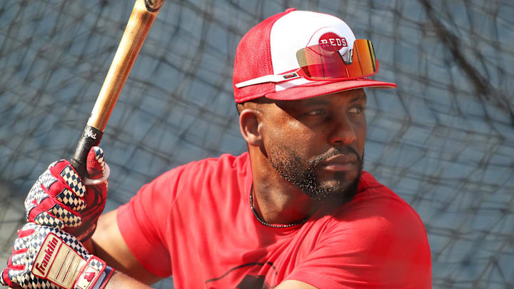 Cincinnati Reds designated hitter Miguel Andujar
