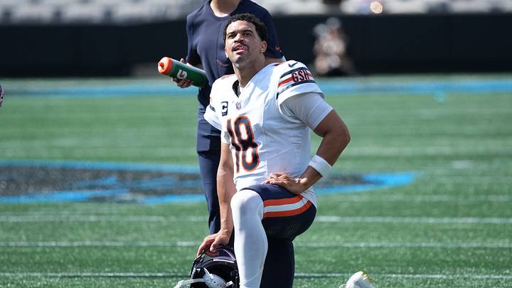 Chicago Bears quarterback Caleb Williams. Chicago Bears quarterback Caleb Williams.