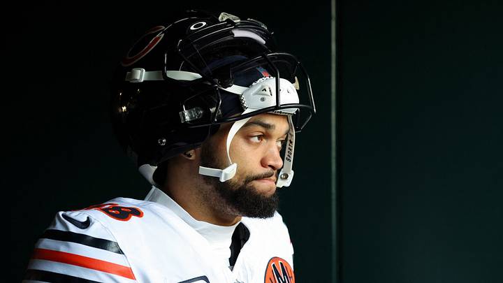 Chicago Bears quarterback Caleb Williams