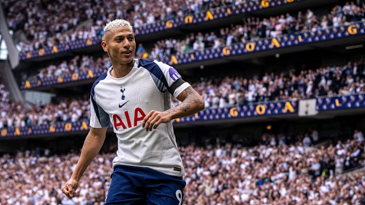 O brasileiro Richarlison marcou dois gols nos primeiros cinco jogos do Tottenham neste semestre