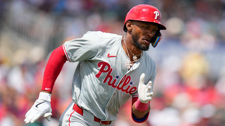 Philadelphia Phillies center fielder Johan Rojas