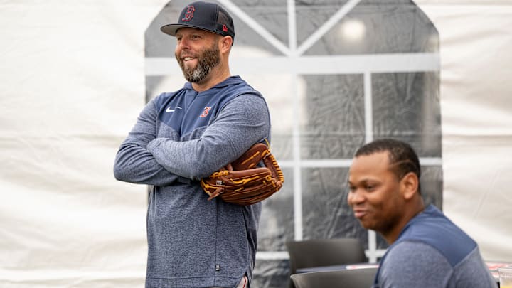 Dustin Pedroia, Rafael Devers