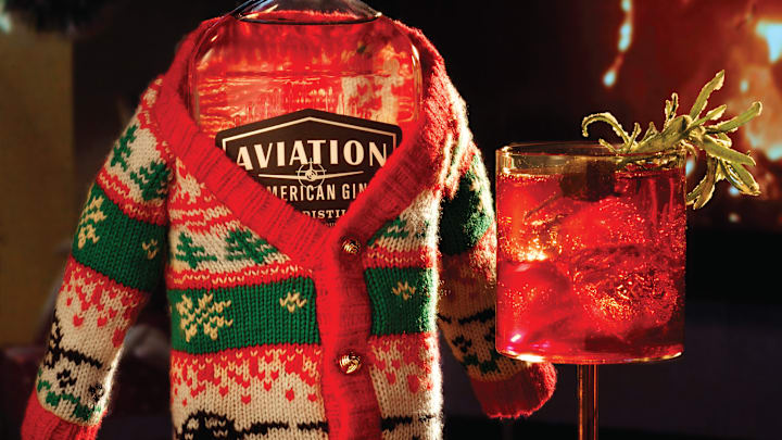 Aviation American Gin Spritzmas Negroni