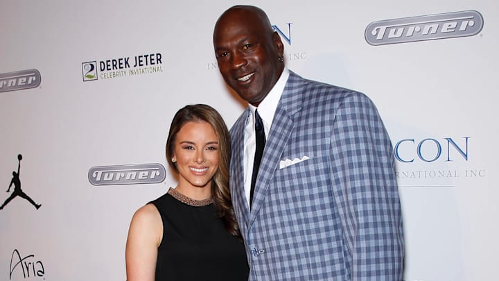 Michael Jordan and wife Yvette Prieto attend the Derek Jeter Celebrity Invitational Dinner on March 13, 2015 at the ARIA Resort & Casino in Las Vegas, Nevada. Michael Jordan and wife Yvette Prieto attend the Derek Jeter Celebrity Invitational Dinner on March 13, 2015 at the ARIA Resort & Casino in Las Vegas, Nevada.