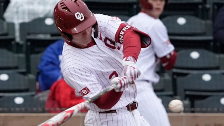 Oklahoma catcher Easton Carmichael 