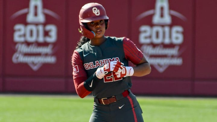 Oklahoma outfielder Kai Minor