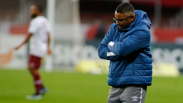 Roger comandou o Fluminense em parte do Campeonato Brasileiro de 2021