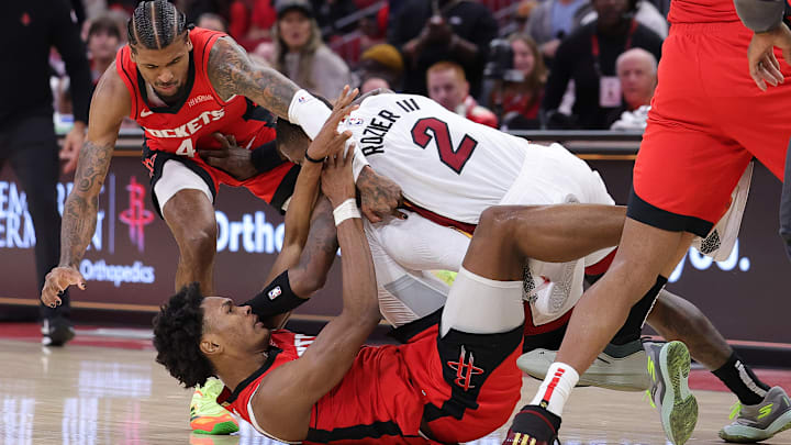 The Houston Rockets may have to live without Amen Thompson