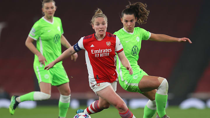 Após equilibrado 1 a 1 na ida, Wolfsburg e Arsenal decidem nesta quinta-feira (31) quem estará na semifinal da Champions 