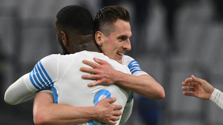 Milik a mené l'OM vers la victoire