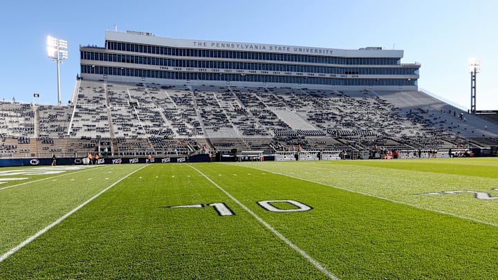 A general view of Penn State's Beaver Stadium prior to the game between the UCLA Bruins and the Nittany Lions.