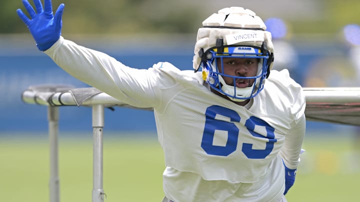 Los Angeles Rams Offseason Workout Taron Vincent
