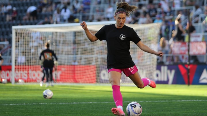 San Diego Wave FC forward Alex Morgan 
