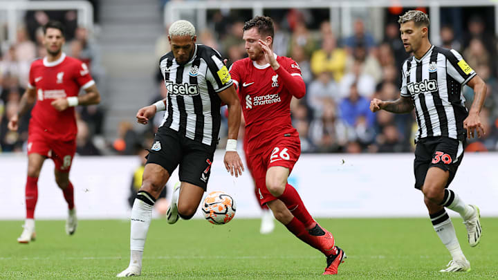 Newcastle x Liverpool se enfrentam pela Premier League 2024/25 Newcastle x Liverpool se enfrentam pela Premier League 2024/25