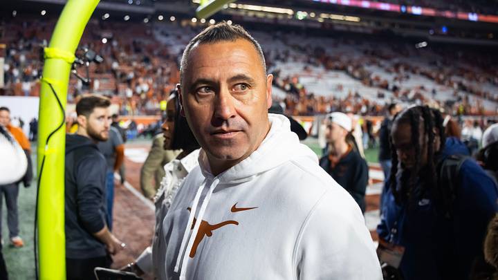Texas Longhorns head coach Steve Sarkisian against the Clemson Tigers. Texas Longhorns head coach Steve Sarkisian against the Clemson Tigers.