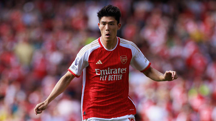 Takehiro Tomiyasu is nursing a knee injury
