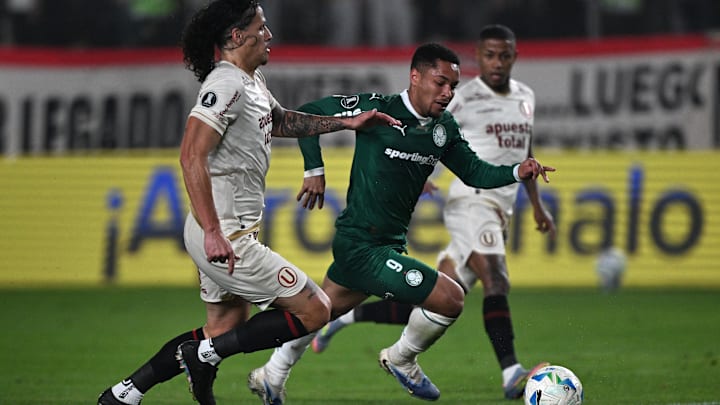 Verdão tem larga vantagem diante do rival peruano