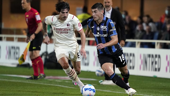 Tonali marcou no último jogo entre as equipes, em outubro de 2021 em Bergamo