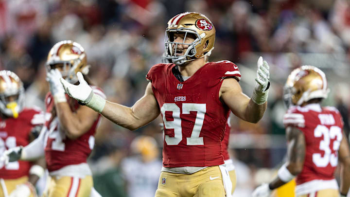 San Francisco 49ers defensive end Nick Bosa (97)